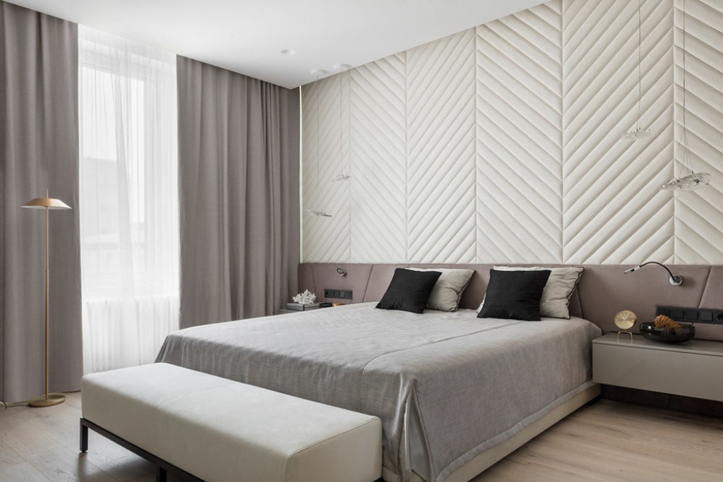 Pannelli imbottiti a muro Jolly - HomePlaneur  Upholstered wall panels,  Upholstered walls, Guest room bed